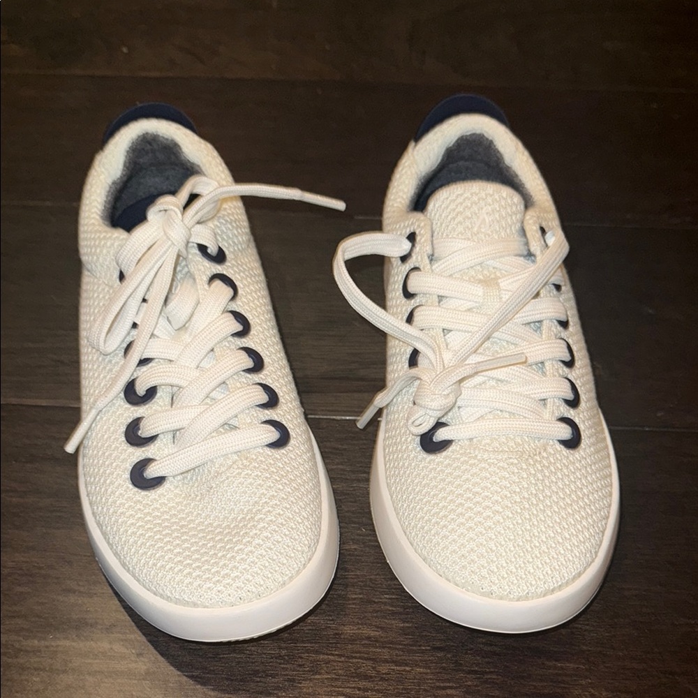Women's Tree Pipers - Natural White/True Navy (Blizzard Sole)